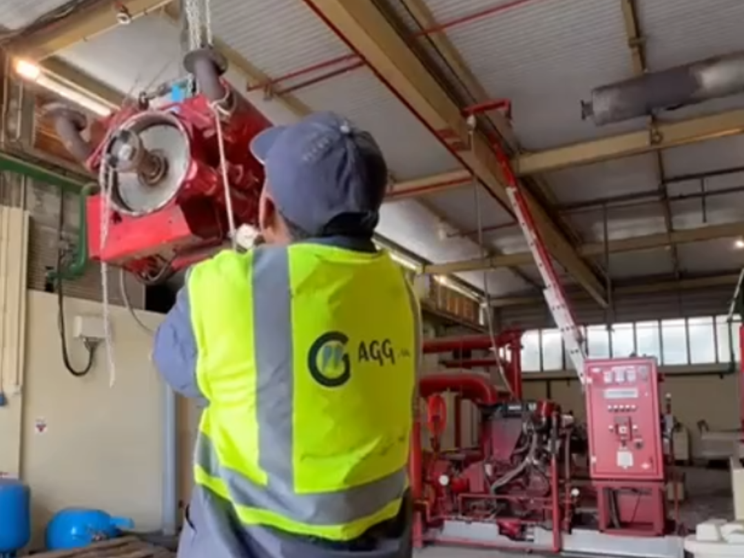 Read more about the article Equipa técnica na desmontagem de CBSI avariado